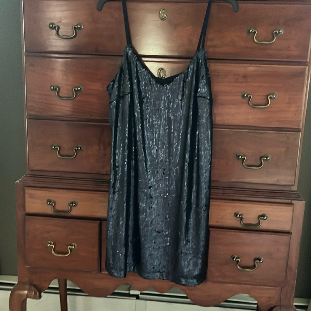 Aqua brand little black dress.